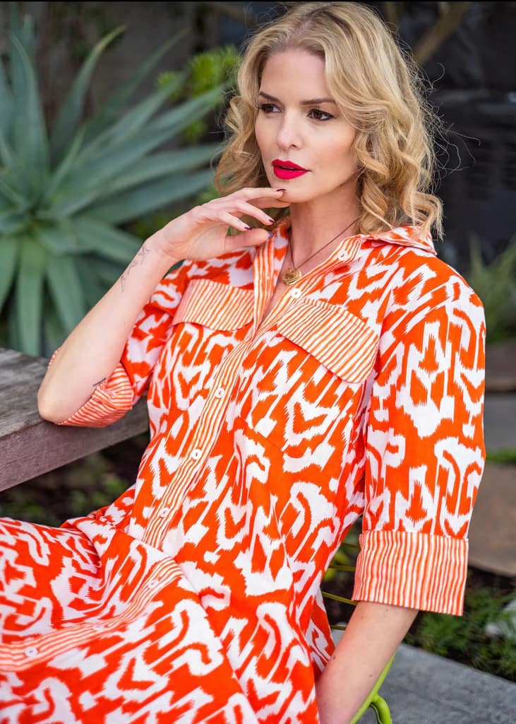 100% cotton dress