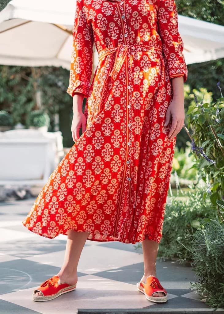 100% cotton dress